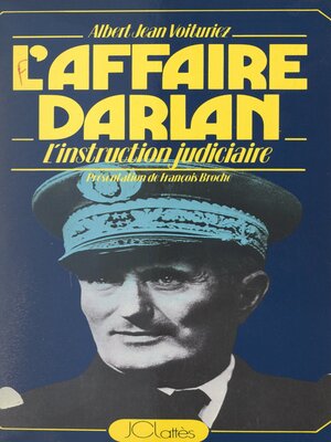 cover image of L'affaire Darlan